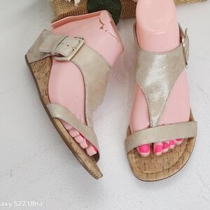 Donald J. Pliner Metallic Sandals